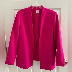 Anne Klein Pink Blazer size 16